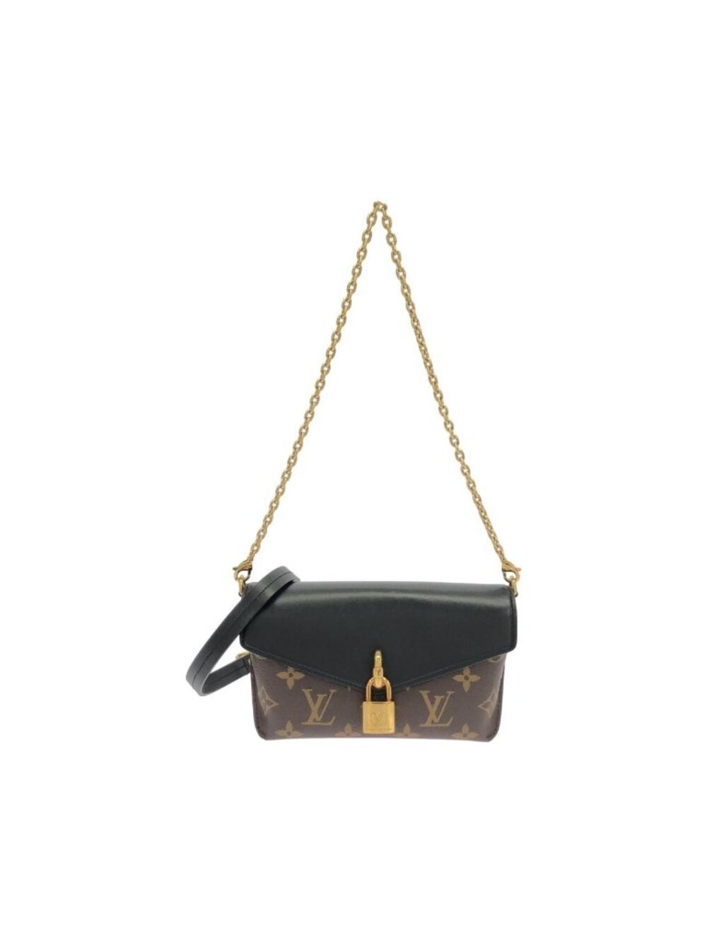 Louis Vuitton Monogram Padlock on Strap Shoulder Bag
